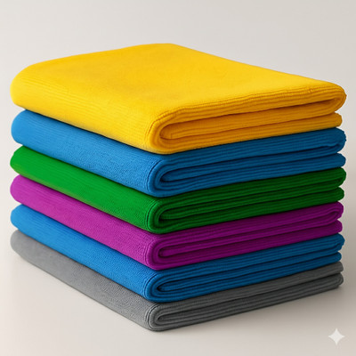 Harsha Microfiber Vehicle Washing  Cloth(Pack Of 1, 350 GSM)