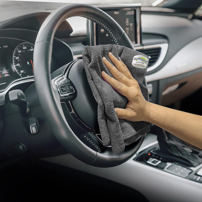 Rimatara Microfiber Vehicle Washing  Cloth(Pack Of 2, 500 GSM)