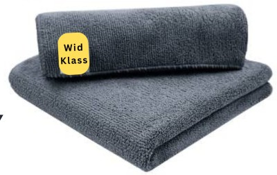 WIDKLASS Microfiber Vehicle Washing  Cloth(Pack Of 2, 350 GSM)