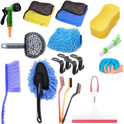 Winberg Microfiber, Plastic, Synthetic, Fabric Vehicle Washing  Duster(Pack Of 19, 600 GSM)