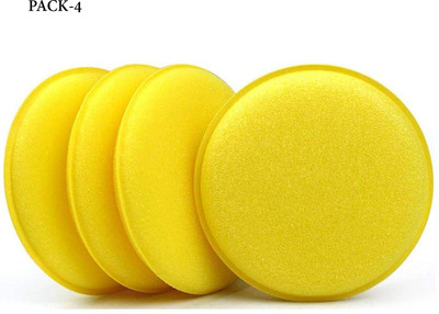 Piru Polyurethane Vehicle Washing  Sponge(Pack Of 4)