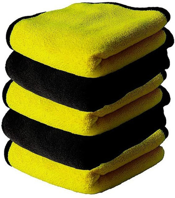 AUTO BEAST Microfiber Vehicle Washing  Cloth(Pack Of 5, 600 GSM)