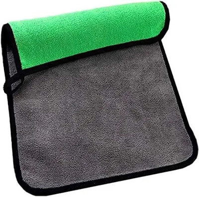 Ekarsa Fabric Vehicle Washing  Cloth(Pack Of 1, 600 GSM)