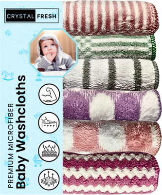 CRYSTALFRESH Microfiber Vehicle Washing  Cloth(Pack Of 6, 250 GSM)