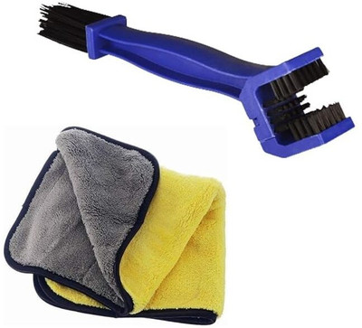 QNJL Nylon, Plastic Vehicle Washing  Chain Cleaner Brush(Pack Of 1)