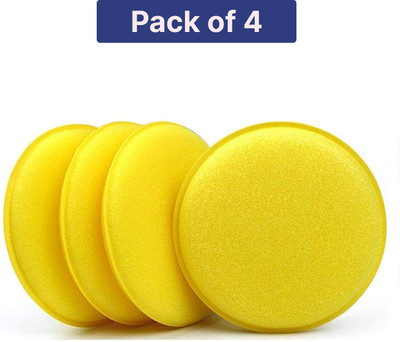 shinero Polyester Vehicle Washing  Sponge(Pack Of 4)