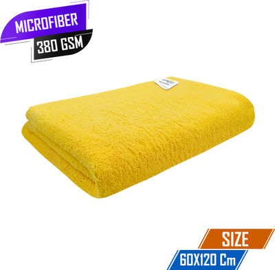 SOFTSPUN Microfiber Vehicle Washing  Cloth(Pack Of 1, 380 GSM)