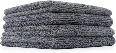 MOCKHE Microfiber Vehicle Washing  Cloth(Pack Of 4, 340 GSM)