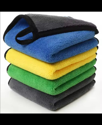 AKDC Microfiber Vehicle Washing  Duster(Pack Of 4, 600 GSM)