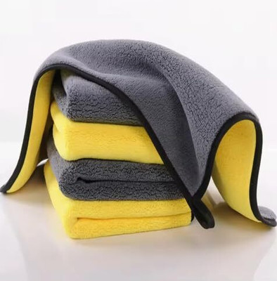 DIVINOUSGEM Microfiber Vehicle Washing  Cloth(Pack Of 5, 800 GSM)