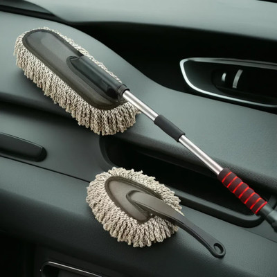 Porslin Microfiber Vehicle Washing Duster(Pack Of 2)
