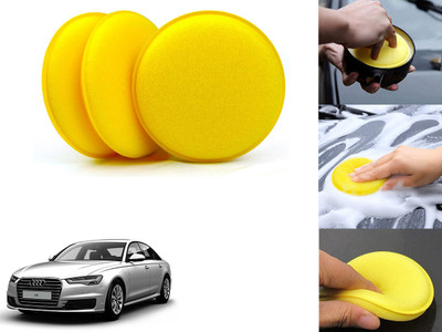 AUTO PEARL Polyurethane Vehicle Washing  Sponge(Pack Of 3)