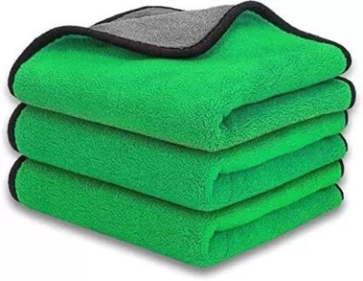 FLANKER Fabric Vehicle Washing  Cloth(Pack Of 3)