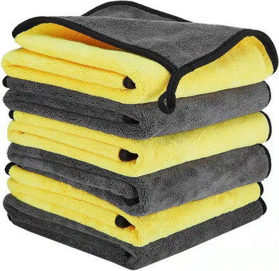 veyan Microfiber Vehicle Washing  Cloth(Pack Of 3)