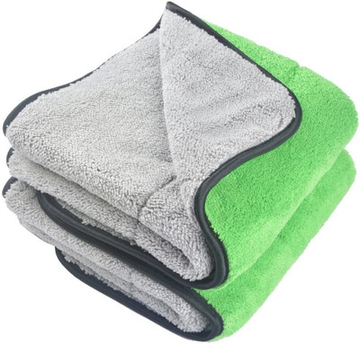 PITRADEV Microfiber Vehicle Washing  Cloth(Pack Of 2, 800 GSM)