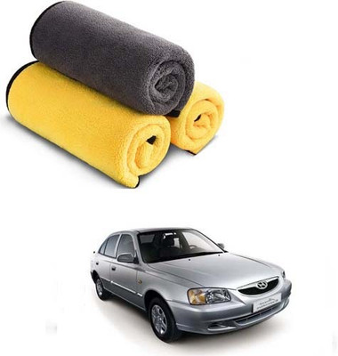 CCE Microfiber Vehicle Washing  Cloth(Pack Of 3, 600 GSM)