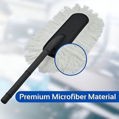 Kigato Cotton, Microfiber Vehicle Washing  Duster(Pack Of 1, 1200 GSM)