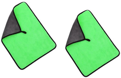 Blissful Creations Microfiber Vehicle Washing  Duster(Pack Of 2, 600 GSM)