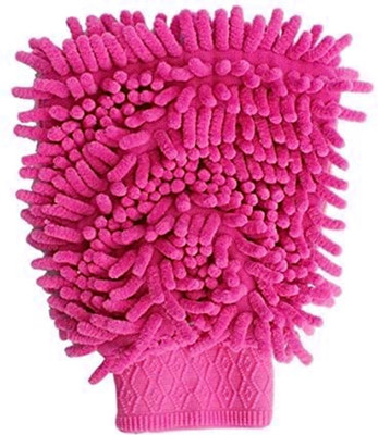 TruVeli Microfiber Vehicle Washing  Hand Glove(Pack Of 1)