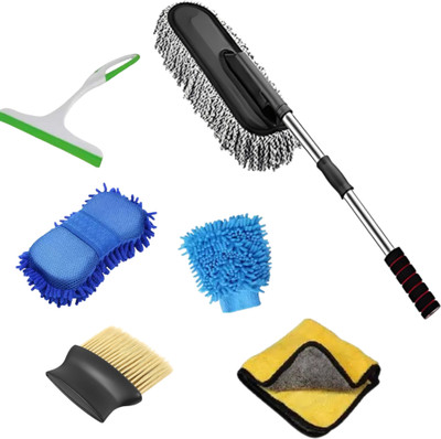 UK Enterprise Microfiber Vehicle Washing  Duster(Pack Of 6)