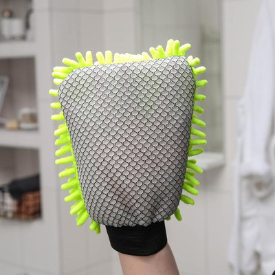 carfrill Microfiber Vehicle Washing  Hand Glove(Pack Of 1)