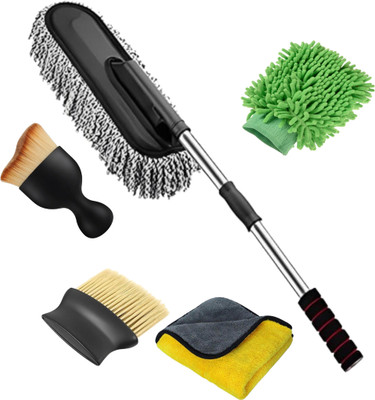 Holy Delight Microfiber Vehicle Washing  Duster(Pack Of 5, 300 GSM)