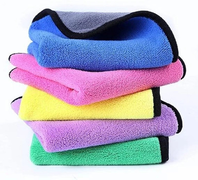 namo creation Microfiber Vehicle Washing  Cloth(Pack Of 4, 600 GSM)