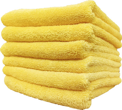 Flipkart SmartBuy Microfiber Vehicle Washing  Cloth(Pack Of 6, 400 GSM)