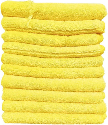 Sheen and Shine Irregular heavy duty low priced Microfiber Vehicle Washing  Cloth(Pack Of 10, 400 GSM)