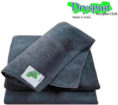 Dryspun Microfiber Vehicle Washing  Cloth(Pack Of 2, 350 GSM)
