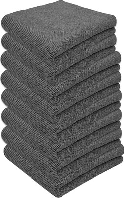 FIXSMITH Microfiber Vehicle Washing  Cloth(Pack Of 8, 350 GSM)