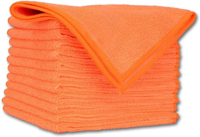 Sheen Microfiber Vehicle Washing  Cloth(Pack Of 12, 300 GSM)