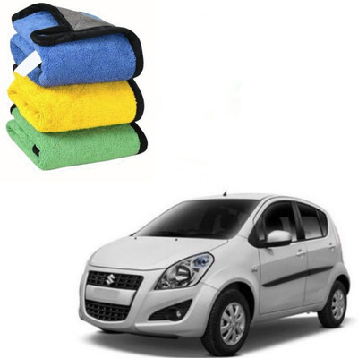 Furious3D Microfiber Vehicle Washing  Cloth(Pack Of 3)