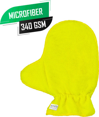 SOFTSPUN Microfiber Vehicle Washing  Hand Glove(Pack Of 1)