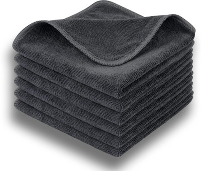 SOFTSTYLE Microfiber Vehicle Washing  Cloth(Pack Of 6)