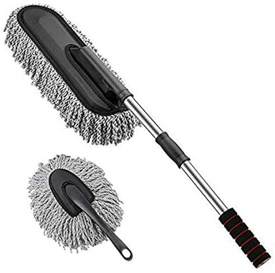 Miral Enterprises Microfiber Vehicle Washing  Duster(Pack Of 2)