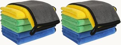 SRBK fashion Microfiber Vehicle Washing  Duster(Pack Of 12, 800 GSM)