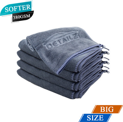DETAILZ Microfiber Vehicle Washing  Cloth(Pack Of 5, 380 GSM)