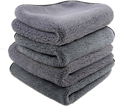 Autofy Microfiber Vehicle Washing  Cloth(Pack Of 4)