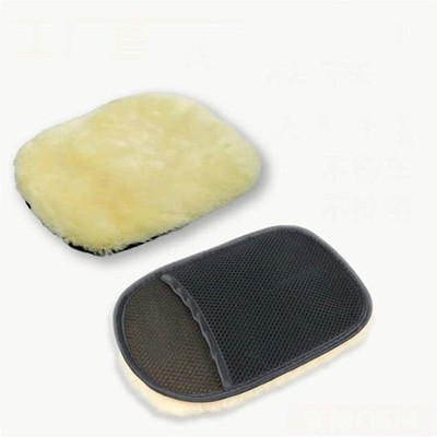 Campark Wool Vehicle Washing  Washing Mitt Hand Glove(Pack Of 2, 800 GSM)