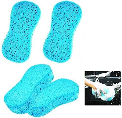 carempire Microfiber Vehicle Washing  Sponge(Pack Of 4)