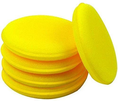 QNJL Microfiber Vehicle Washing  Sponge(Pack Of 5)