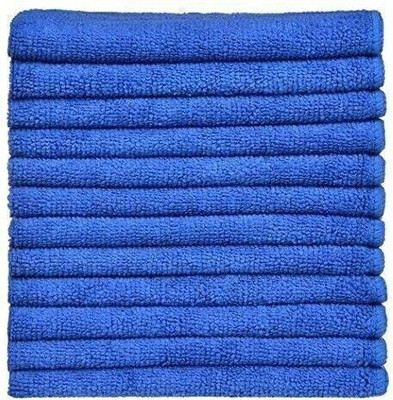Sheen Microfiber Vehicle Washing  Cloth(Pack Of 12, 300 GSM)
