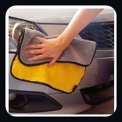 KP8 Microfiber Vehicle Washing  Cloth(Pack Of 2, 700 GSM)