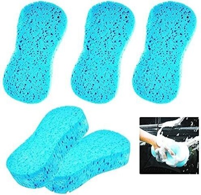 Favoto Microfiber Vehicle Washing  Sponge(Pack Of 5)