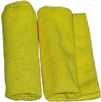 ZEDFIBER Microfiber Vehicle Washing  Cloth(Pack Of 2, 350 GSM)