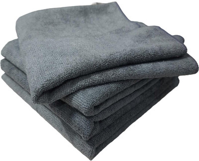 aksmit Microfiber Vehicle Washing  Cloth(Pack Of 4, 340 GSM)
