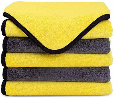 Nyra Microfiber Vehicle Washing  Cloth(Pack Of 6, 800 GSM)