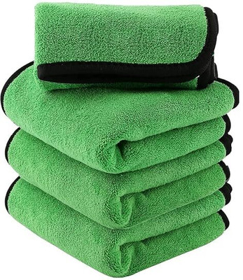 Yashank Creation Microfiber Vehicle Washing  Cloth(Pack Of 4, 600 GSM)