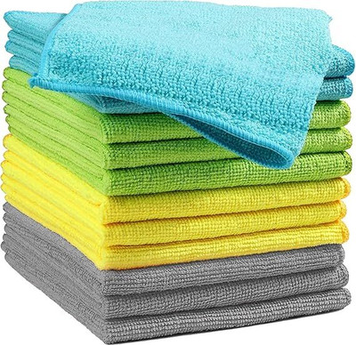 SHOWSTOPPER Microfiber Vehicle Washing  Duster(Pack Of 12, 250 GSM)